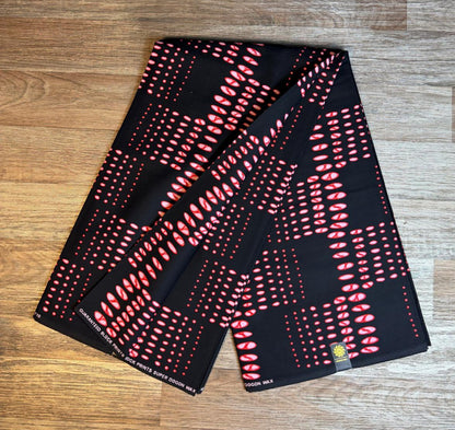 Tissus Wax  6 yards Wax Africain Wax 100% Coton Ankara