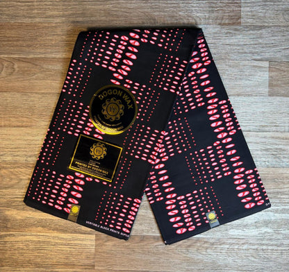 Tissus Wax  6 yards Wax Africain Wax 100% Coton Ankara