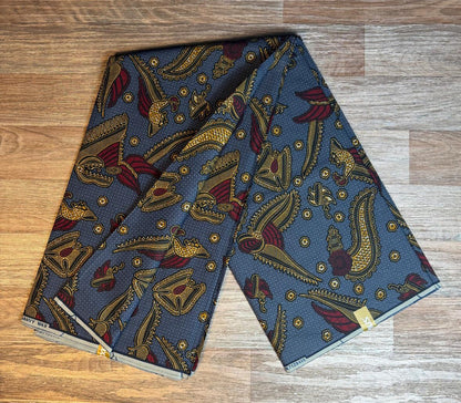 Tissus Wax Chiganvy  6 yards Wax "  Africain 100% Coton"Ankara
