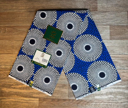 Tissus Wax Africain 1 à 12 yards Wax Abc  100% Coton Ankara