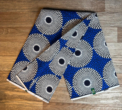Tissus Wax Africain 1 à 12 yards Wax Abc  100% Coton Ankara