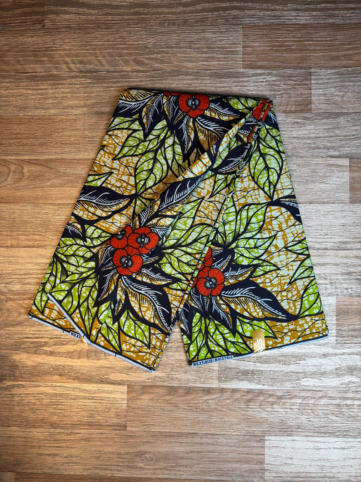 Tissus Wax  6 yards Wax Africain Wax 100 %Coton Ankara