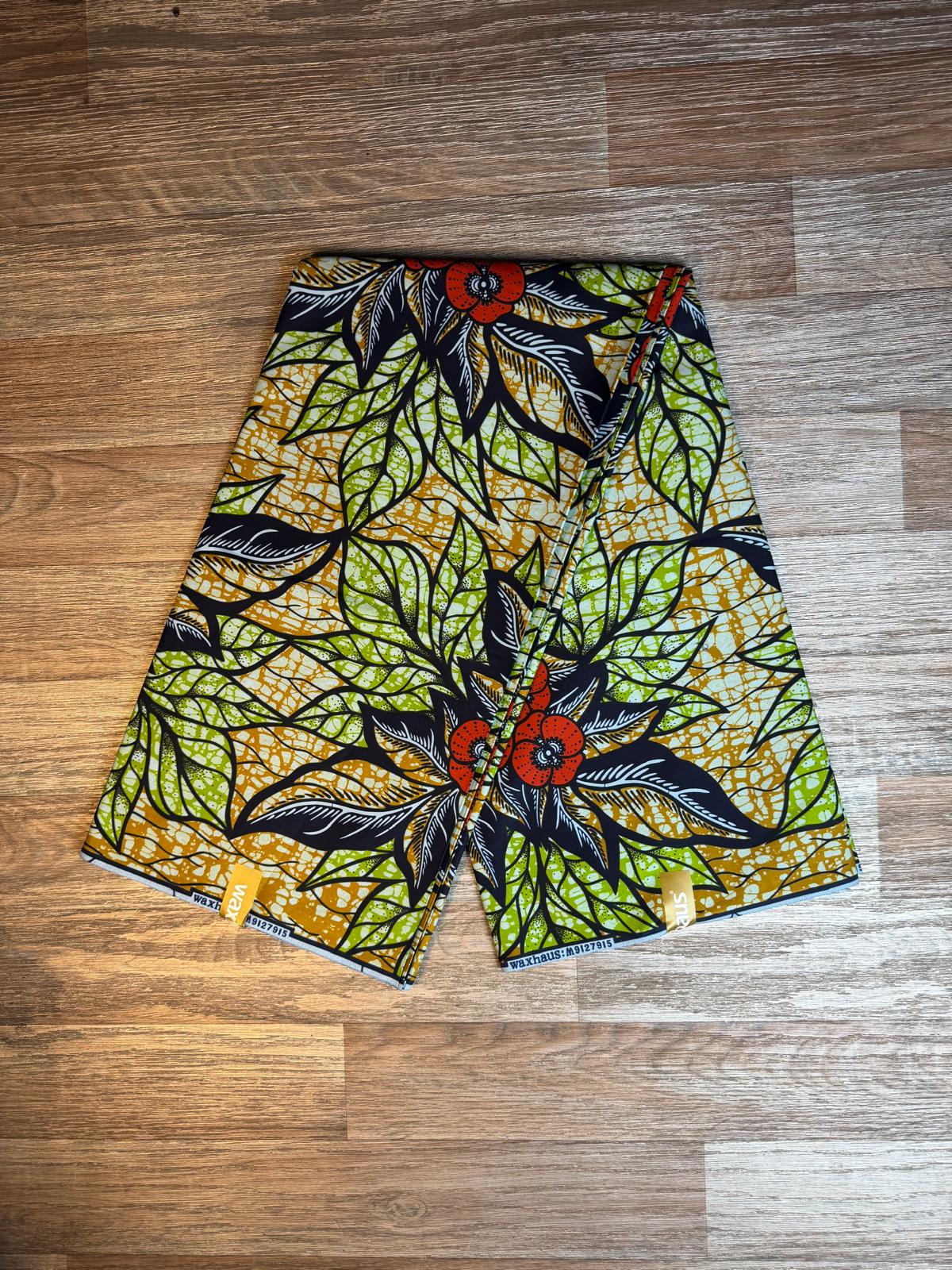 Tissus Wax  6 yards Wax Africain Wax 100 %Coton Ankara