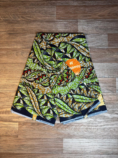 Tissus Wax 6 yards Wax Africain Wax 100 %Coton
