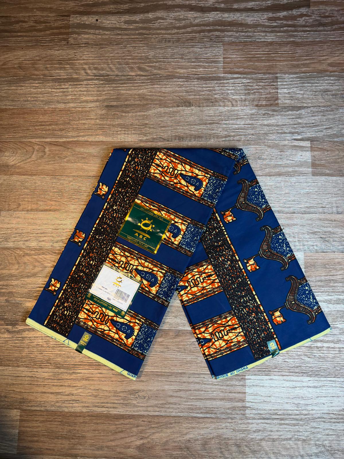 Tissus Wax 6 yards Wax Africain Wax 100 %Ankara