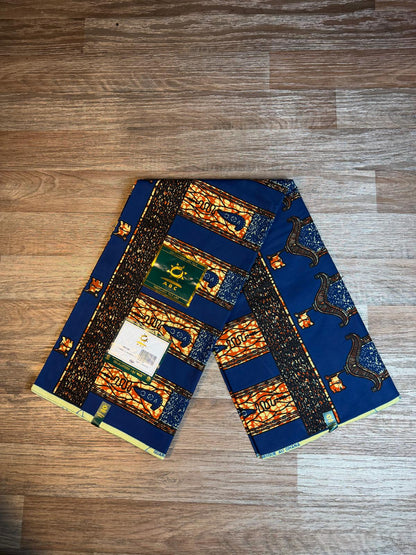 Tissus Wax 6 yards Wax Africain Wax 100 %Ankara