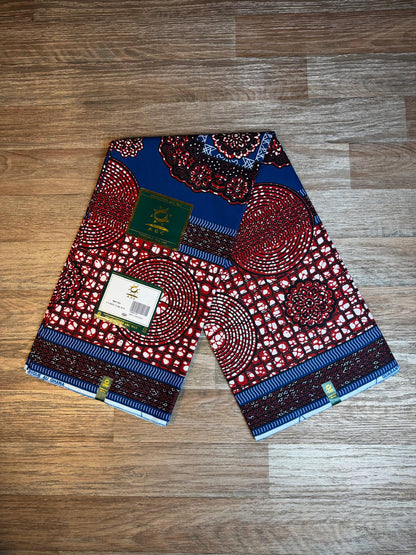Tissus Wax 6 yards Wax Africain Wax 100% Coton Ankara