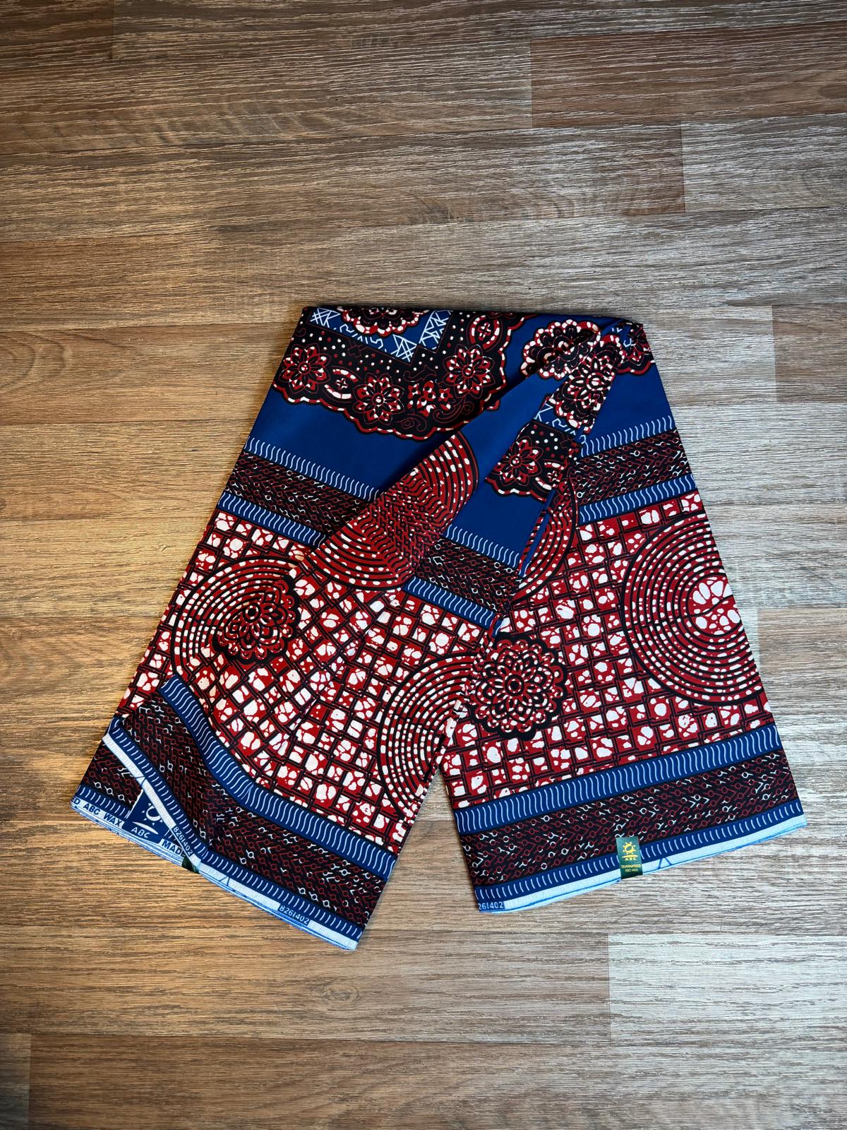 Tissus Wax 6 yards Wax Africain Wax 100% Coton Ankara