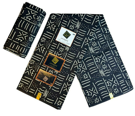 Tissus Wax 1 à 12 yards Wax African Wax 100%Coton Ankara