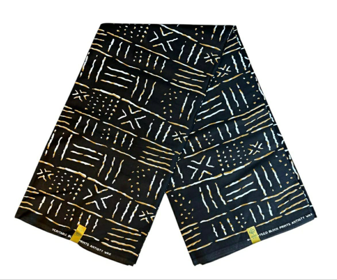 Tissus Wax 1 à 12 yards Wax African Wax 100%Coton Ankara