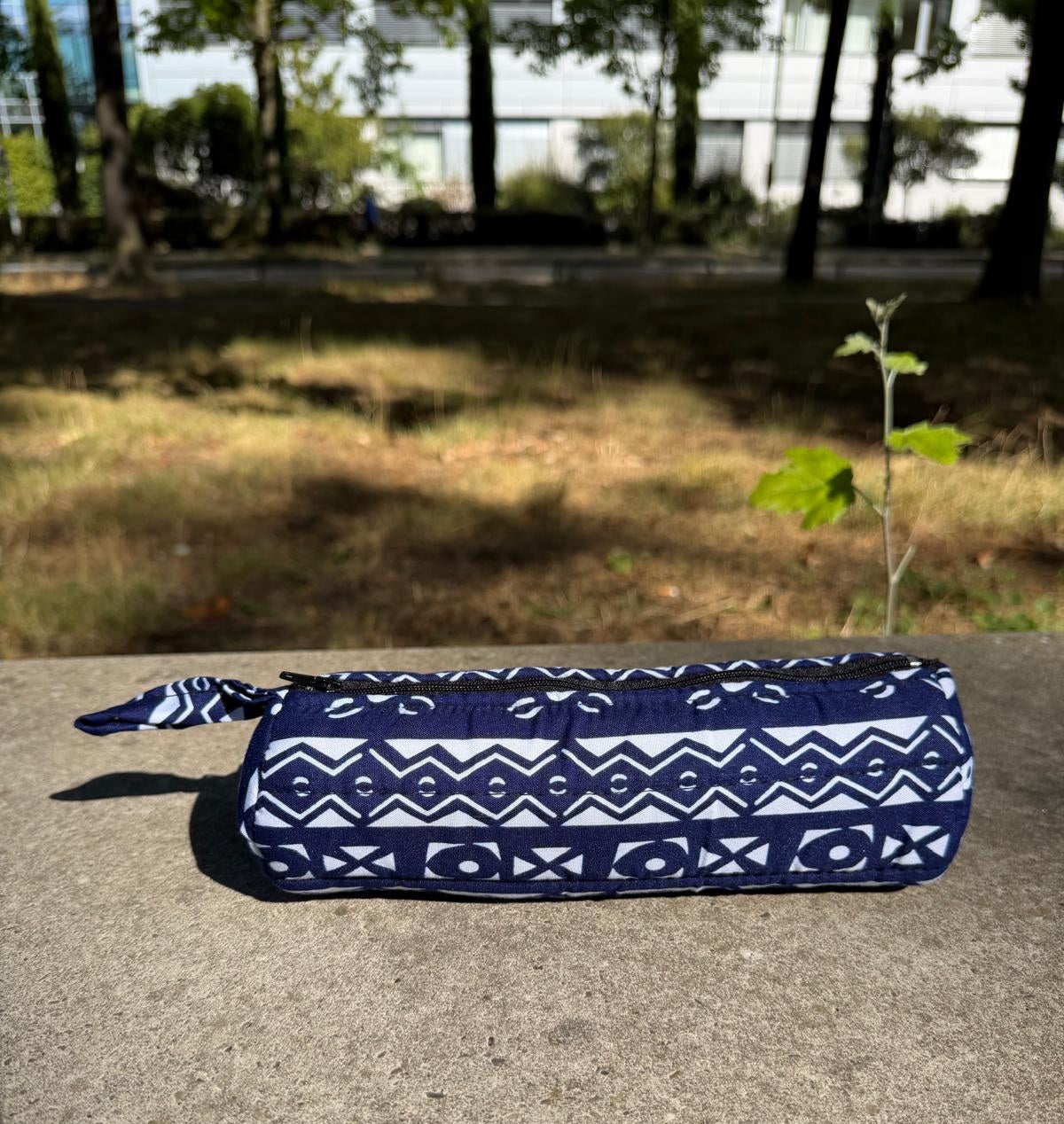 Trousse en Wax Polyvalente | Idéale pour Stylos, Maquillage et Plus
