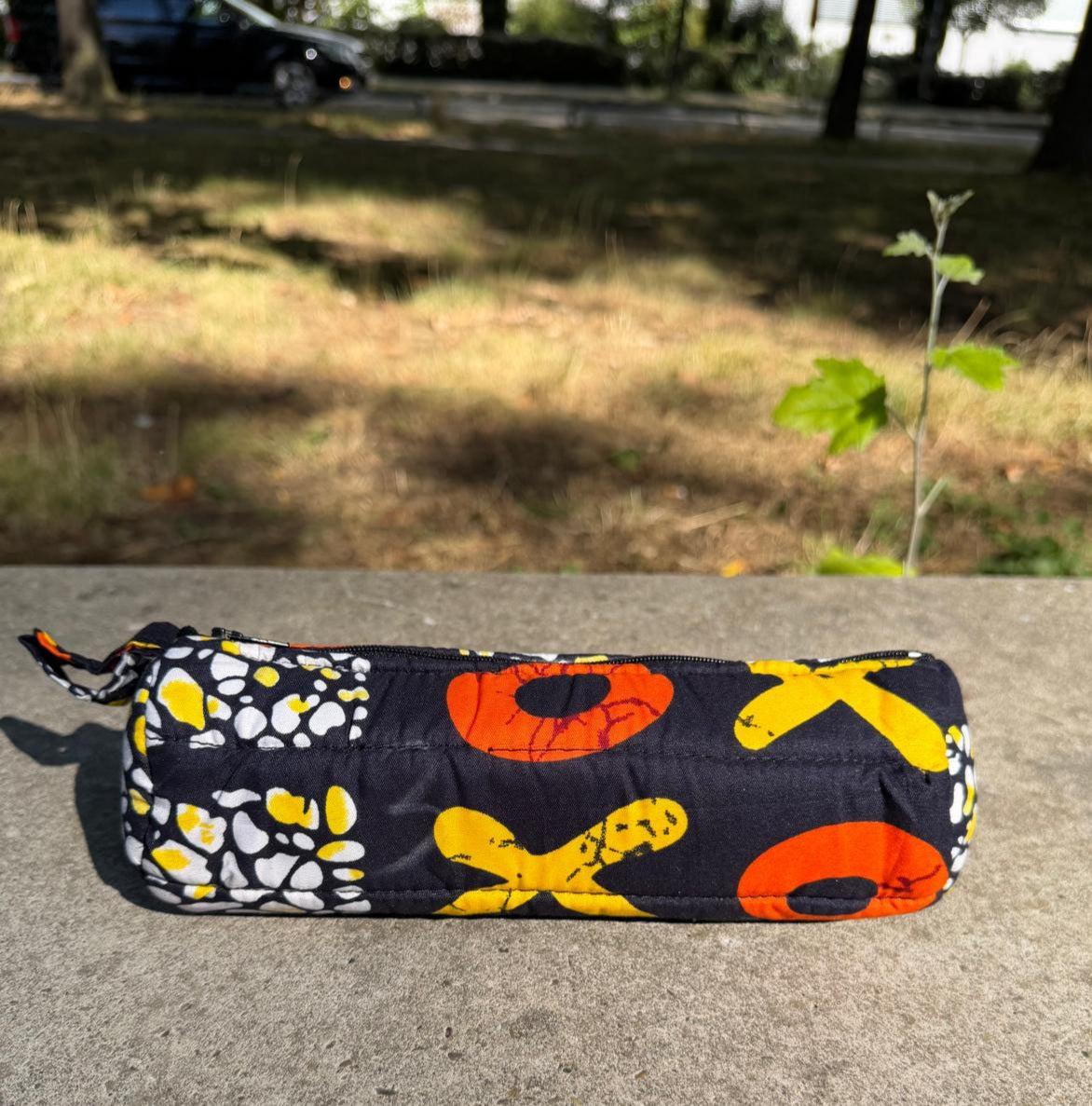 Trousse en Wax Polyvalente | Idéale pour Stylos, Maquillage et Plus