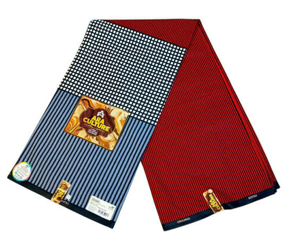 Tissus Wax 1 a 6 yards Wax Africain Wax 100% Coton Ara Culture