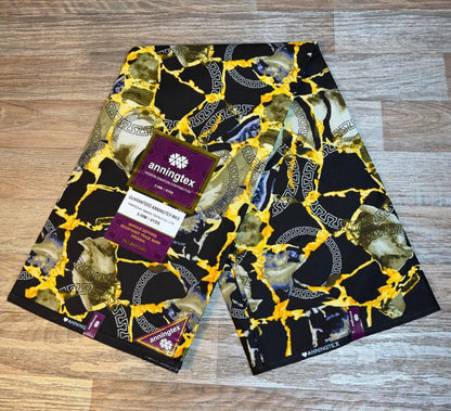 Tissus Wax 1 a 6 yards Wax Africain Wax 100% Coton Anningtex