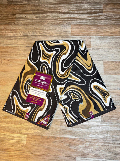 Tissus Wax 1 a 6 yards Wax Africain Wax 100% Coton Anningtex