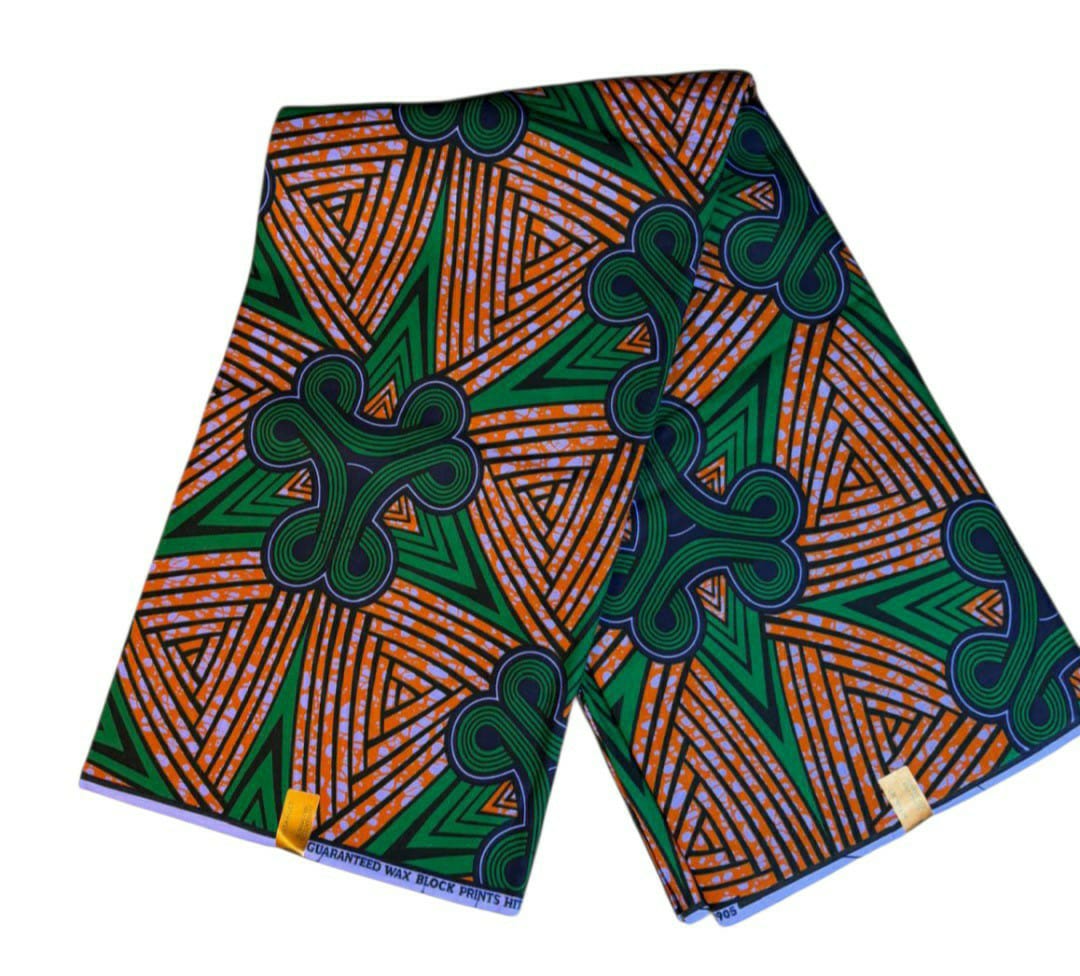 Tissus Wax 1 a 12 yards Wax Africain Wax 100% Coton Ankara