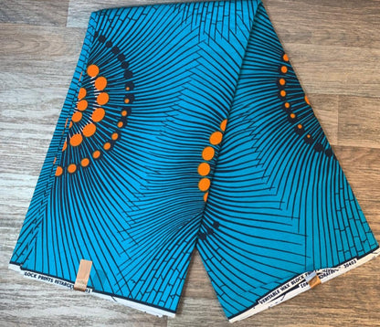 Tissus Wax 1 a 12 yards Wax Africain Wax 100% Coton Ankara