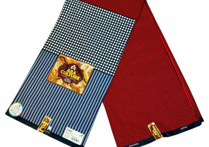 Tissus Wax 1 a 6 yards Wax Africain Wax 100% Coton Ara Culture