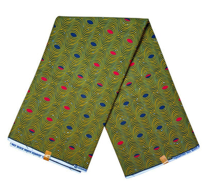 Tissus Wax 1 a 12 yards Wax Africain Wax 100% Coton