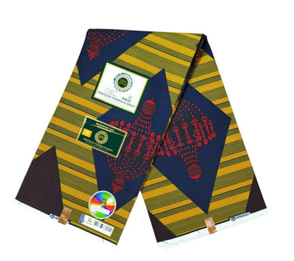 Tissus Wax 1 a 12 yards Wax Africain Wax 100% Coton
