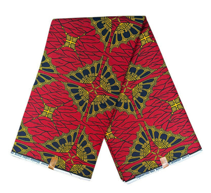 Tissus Wax 1 a 12 yards Wax Africain Wax 100% Coton