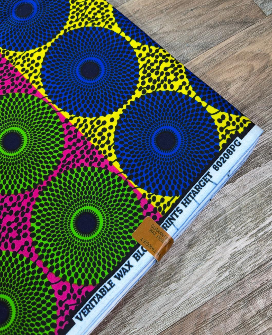 Tissus Wax 1 a 12 yards Wax Africain Wax 100% Coton