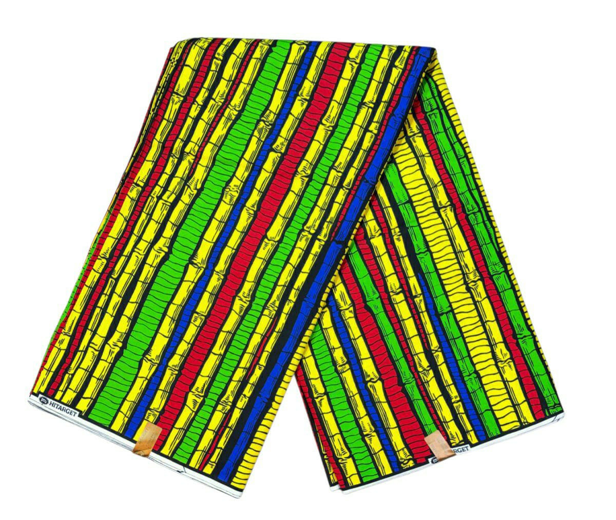 Tissus Wax 1 a 12 yards Wax Africain Wax 100% Coton