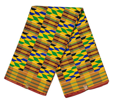Tissus Wax 1 a 12 yards Wax Africain Wax 100% Coton Kenté Ghana Ethnique