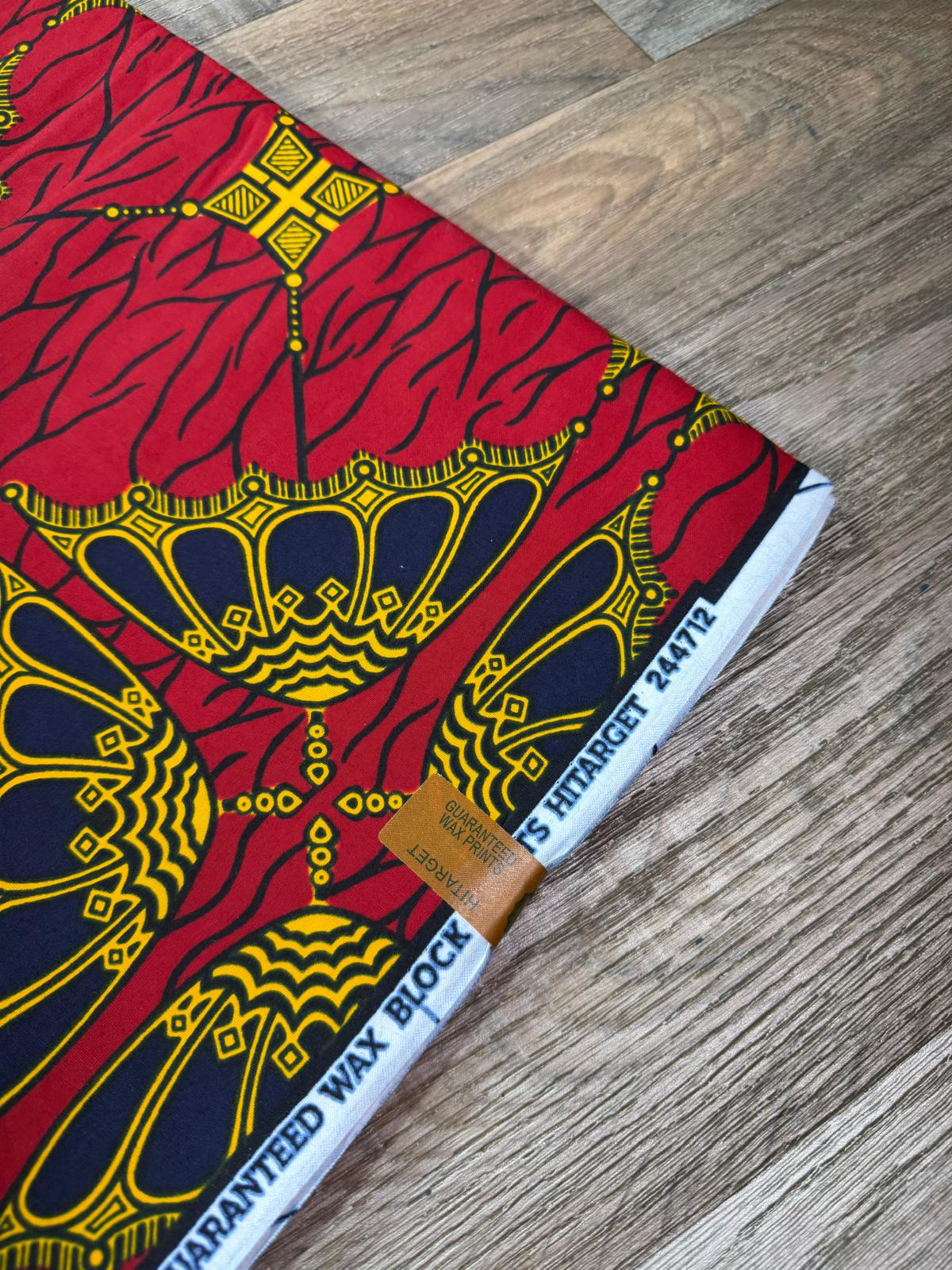 Tissus Wax 1 a 12 yards Wax Africain Wax 100% Coton