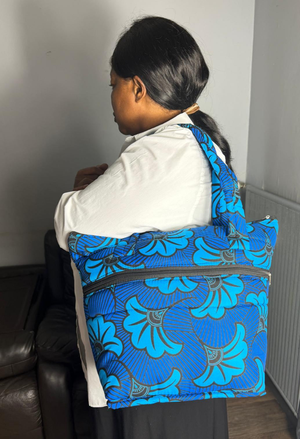 Sac à main Matelassé  Sac Wax Ankara,  Pour Femme  Wax Africain 100% Coton