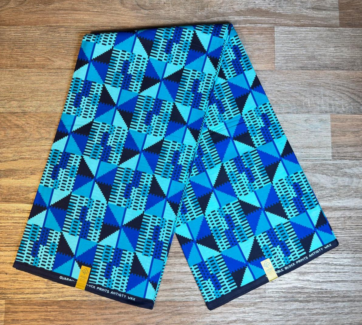 Tissus Wax 1 a 6 yards Wax Africain Wax 100% Coton
