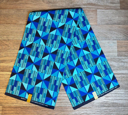 Tissus Wax 1 a 6 yards Wax Africain Wax 100% Coton