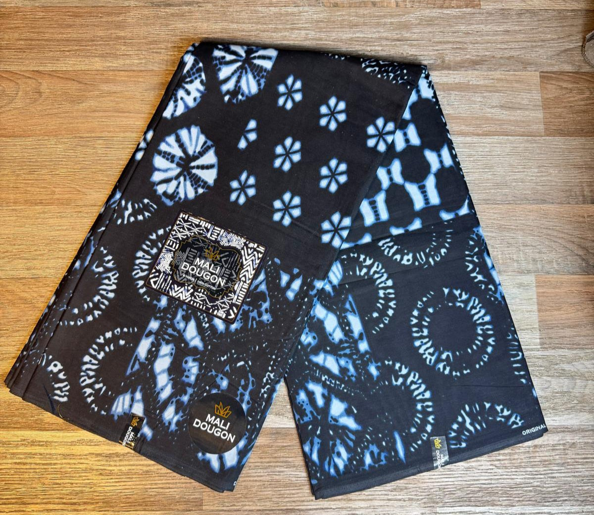 Tissus Wax 1 a 6 yards Wax Africain Wax 100% Coton