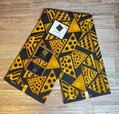 Tissus Wax 1 a 6 yards Wax Africain Wax 100% Coton
