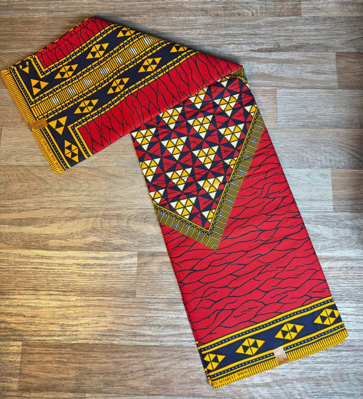 Tissus Wax 1 a 12 yards Wax Africain Wax 100% Coton