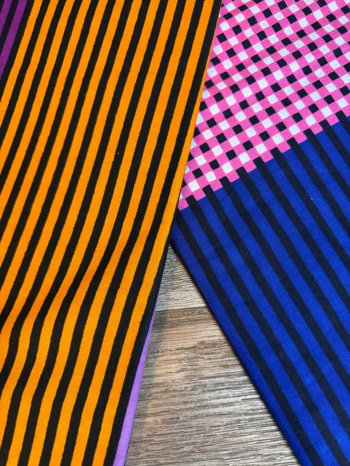 Tissus Wax 1 a 6 yards Wax Africain Wax 100% Coton