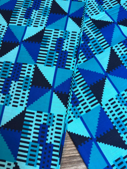 Tissus Wax 1 a 6 yards Wax Africain Wax 100% Coton