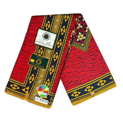 Tissus Wax 1 a 12 yards Wax Africain Wax 100% Coton