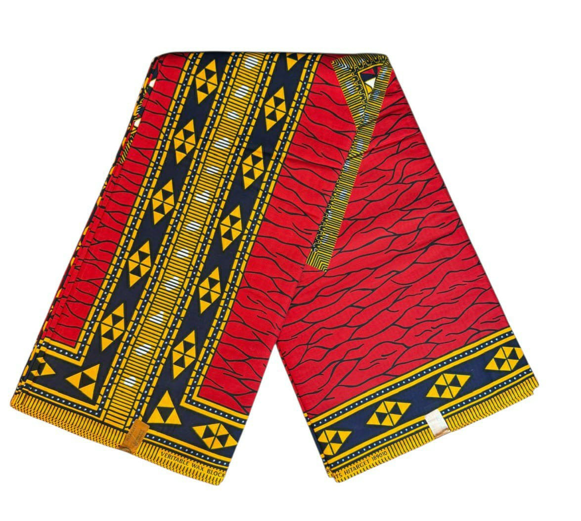 Tissus Wax 1 a 12 yards Wax Africain Wax 100% Coton