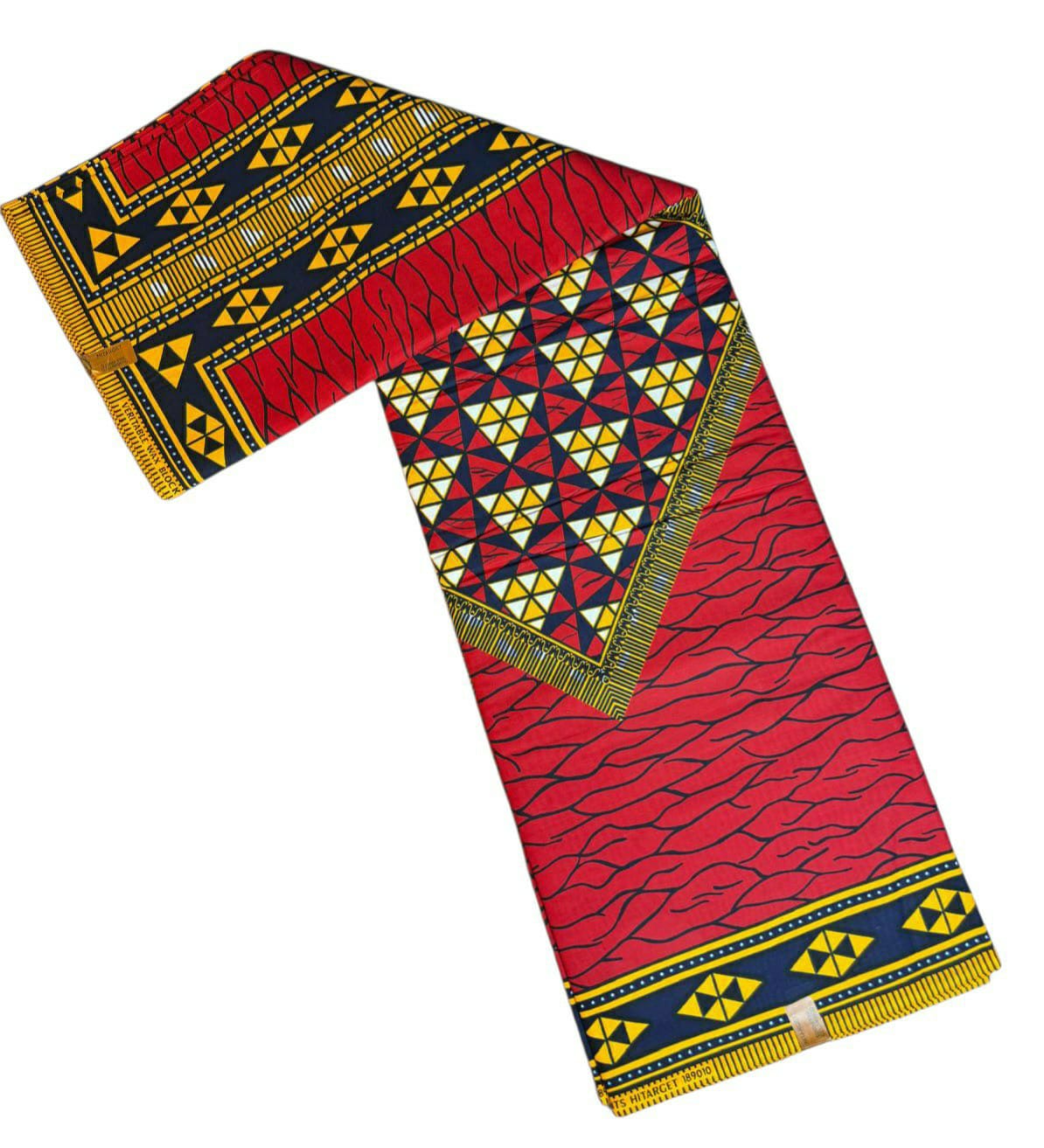Tissus Wax 1 a 12 yards Wax Africain Wax 100% Coton