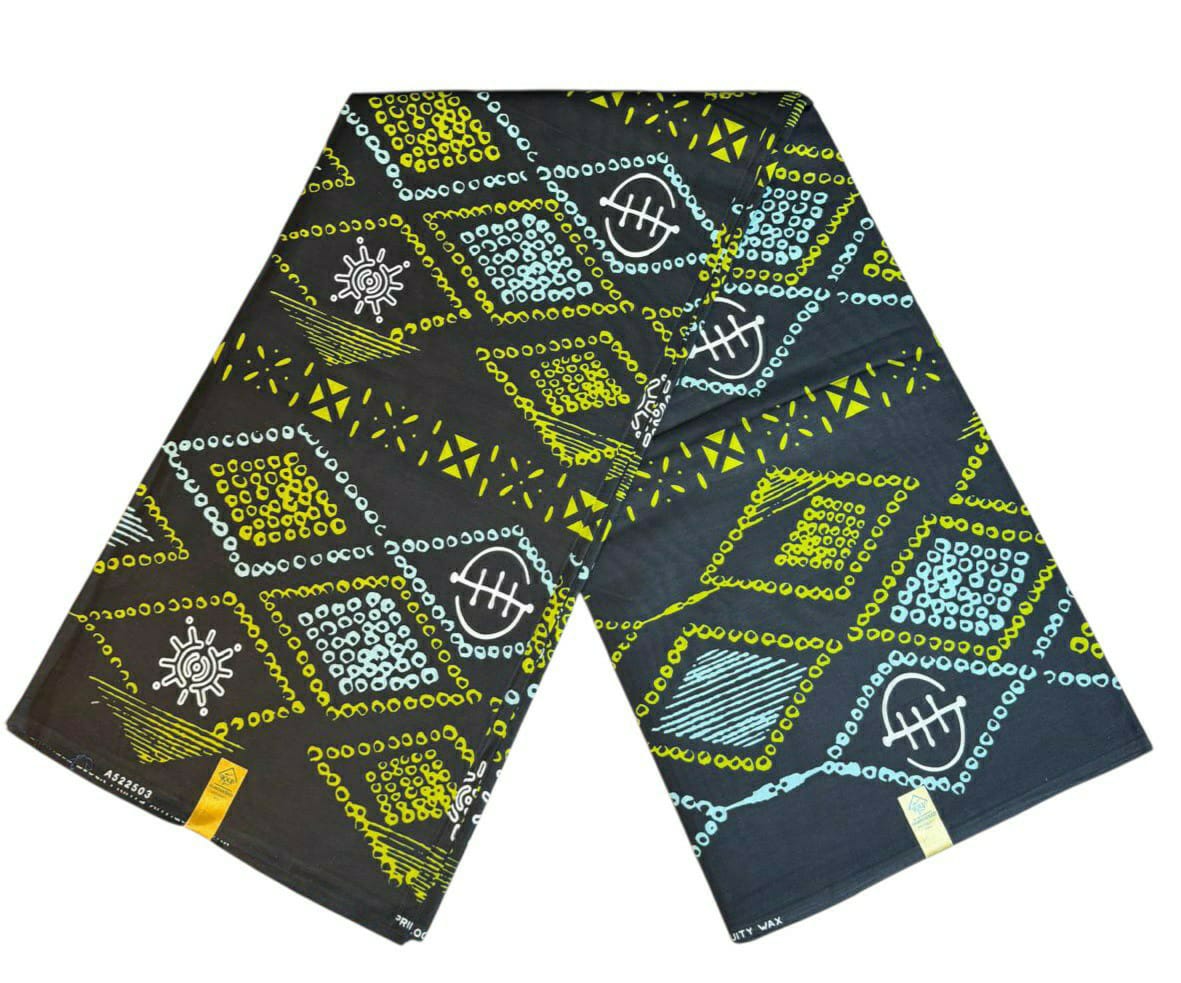 Tissus Wax 1 a 6 yards Wax Africain Wax 100% Coton