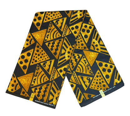Tissus Wax 1 a 6 yards Wax Africain Wax 100% Coton