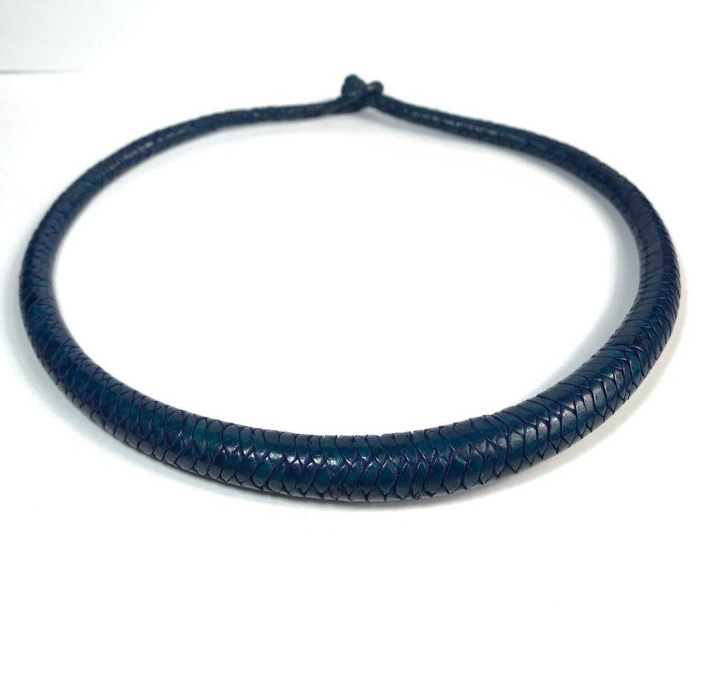 Guongue Braided Leather Necklace from Burkina Faso | Unique and Elegant Jewelry