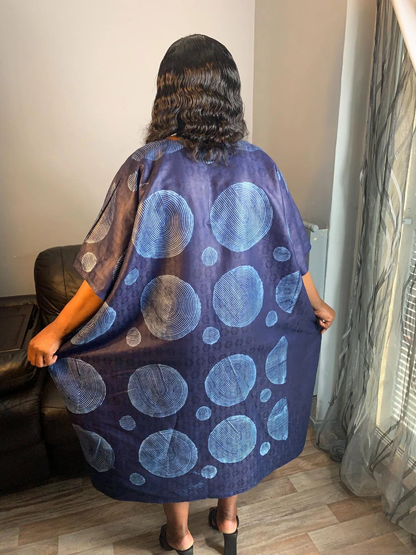 Robe femme : Adire , Tye and Dye, kampala, batik.