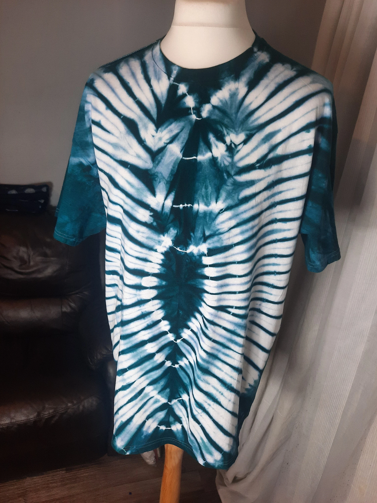 Indigo Tye and Dye Batik Adire T-shirt