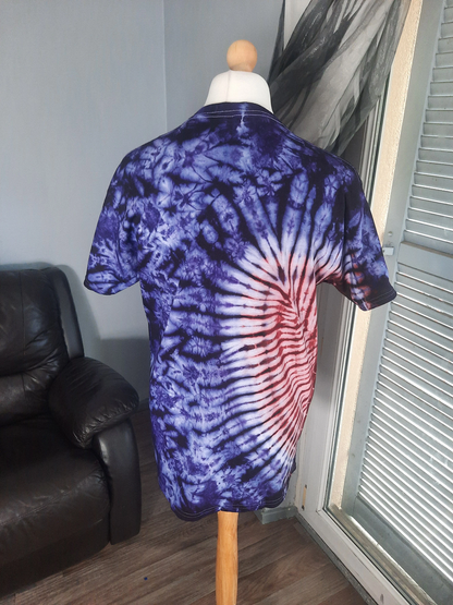 Indigo Tye and Dye Batik Adire T-shirt