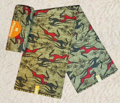 Tissus Wax  6 yards Wax Africain Wax 100 %Coton Ankara Wax Ciré