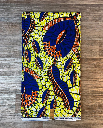 Tissus Wax Africain 100% Coton Ankara  1 à 6 yards Wax Hitarget