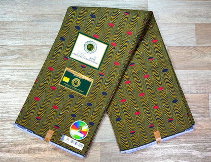 Tissus Wax 1 a 12 yards Wax Africain Wax 100% Coton