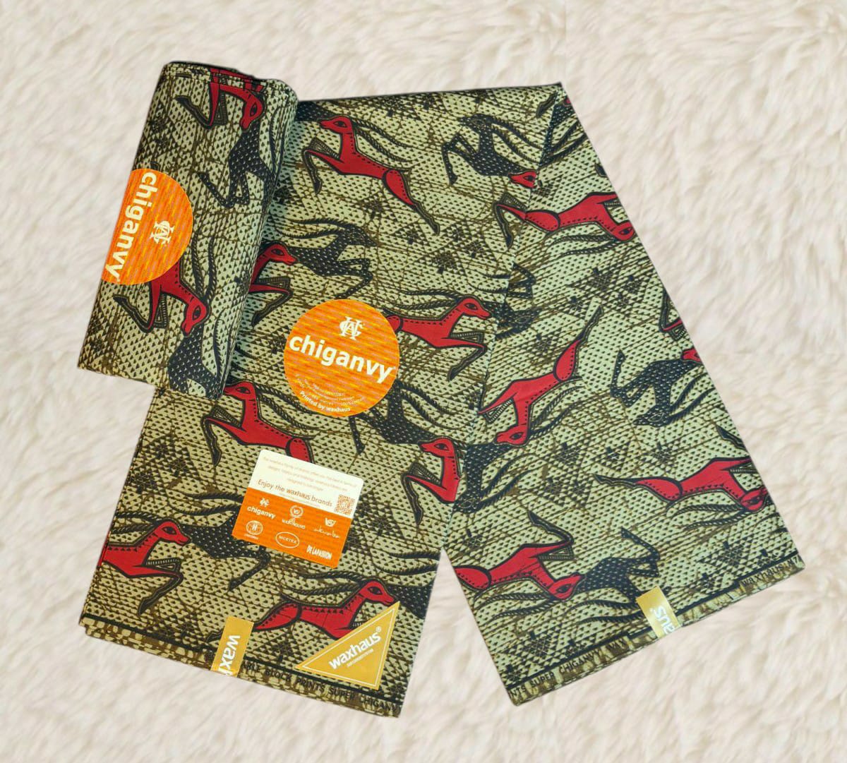 Tissus Wax  6 yards Wax Africain Wax 100 %Coton Ankara Wax Ciré